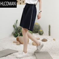 HLCOMAN校裤一条杠五七分裤夏季短裤运动男女初高中生小学生薄款校服裤子