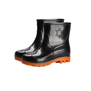 欢海 HHFSX-001 防滑防水雨鞋 均码 黑色