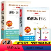 [正版]全套2册 汤姆索亚历险记 骑鹅旅行记六年级下册必读课外书教师小学生课外阅读书籍快乐读书吧原著完整版 尼尔斯骑鹅