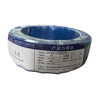 廷穗(TINGSUI)铜芯聚氯乙烯绝缘软电缆BVR-1*1.5蓝色450/750V 卷