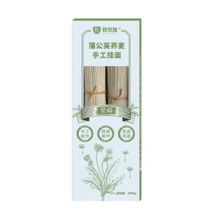 陇浆源蒲公英荞麦手工挂面粗粮健康低脂代餐面条劲道速食2盒装