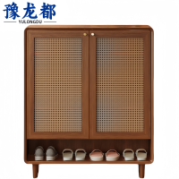 豫龙都鞋柜实木个