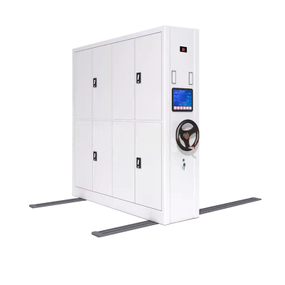 豪利特密集柜档案室密集架移动档案柜凭证资料柜手摇文件柜一列2组每立方(智能)