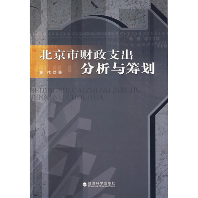 正版新书]北京市财政支出分析与筹划童伟 著9787505877658