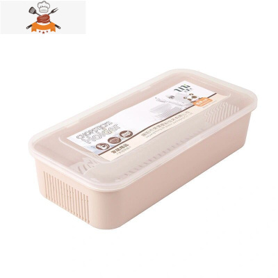 家用筷子盒沥水托架防尘带盖厨房餐具收纳盒勺叉筷笼多层分格筷筒 敬平 炫卡其餐具架