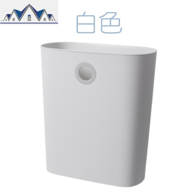 可挂式垃圾桶家用厨房创意客厅北欧收纳盒橱柜壁挂杂物桶收纳筒 三维工匠