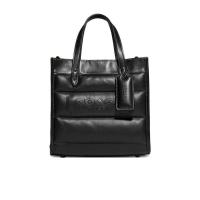COACH蔻驰女款斜挎包 经典黑色徽标日常休闲手提单肩包 C6958black-#