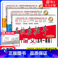 上海高考一模卷 语数英 上海 [正版]2022-2024高考一模卷语文数学英语 名校在招手高考一模卷二模卷 三年合订本答