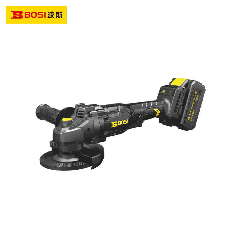 波斯(BOSI)无刷锂电角向磨光机(20V/4.0Ah 按钮款)台