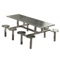 芙瑞塔连体餐桌 2*1.4米 套