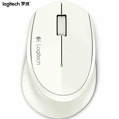 罗技（Logitech）M275无线鼠标笔记本电脑台式机游戏办公M280升级版光电鼠标(白色)