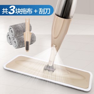 免手洗喷雾喷水拖把懒人家用木地板平板毛巾地拖布旋转家用瓷砖地