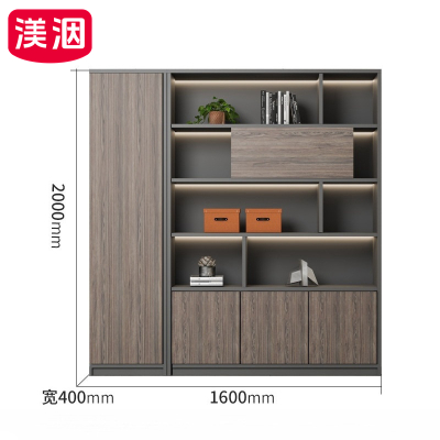 渼洇 办公柜 展示柜 四门1600*400*2000mm 台