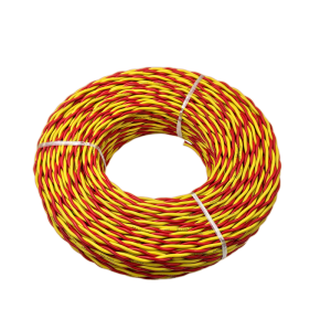 迅众 电线家用电源线RVS消防花线 电动车充电线灯头双绞线2芯2.5平方 花线2X2.5平方（买1送4样） 10米/卷