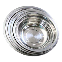 炯毅 不锈钢盆 厨房汤盆 洗菜和面盆家用 不锈钢盆32cm/个