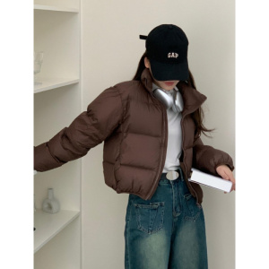 年新款棉服女冬短款宽松加厚棉衣洋气棉袄面包服小个子外套潮