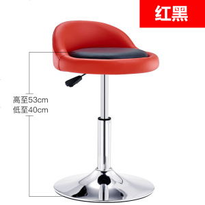 吧台椅现代简约酒吧椅升降旋转靠背椅子家用高脚凳吧台美甲圆凳子