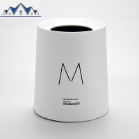 ins北欧风网红垃圾桶卧室客厅办公室厕所卫生间创意家用简约现代 三维工匠