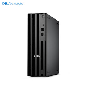 戴尔dell Pro Slim QCS1250 企业级高端商用办公绘图设计台式机电脑主机 Ultra7-265U 8G内存 512G固态 集成显卡