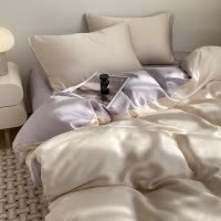 2026夏季纯色冰丝四件套a类凉感床单被套宿舍三件套南通床上用品4_320