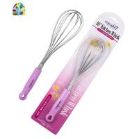 烘焙工具 法焙客12寸打蛋器 优质不锈钢手动蛋液搅拌器 硅胶蛋抽 FENGHOU 304不锈钢(6寸)