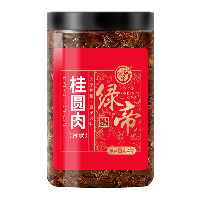 绿帝(GREEN KING) 福建桂圆干 龙眼肉 无核桂圆肉454g