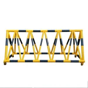 晨以橙 拒马移动护栏 76-50管黄黑 米