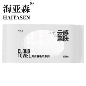 海亚森 TK-1064 30*70cm 120g长毛螺旋棉纱毛巾 1.00块/条 (计价单位:条) 白色