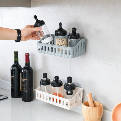 [补贴10%]卫生间置物架免打孔厨房收纳盒挂物支架浴室收纳架墙面墙壁空间