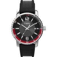 TIMEX2024新款男士正装 41 毫米手表 蓝色表带蓝色表盘不锈钢表壳