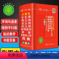 [正版]彩图2024年小学生全笔顺笔画同义近义词反义词组词造句多音多义字词典人教版语文多功能字典四字词语成语大全带解释