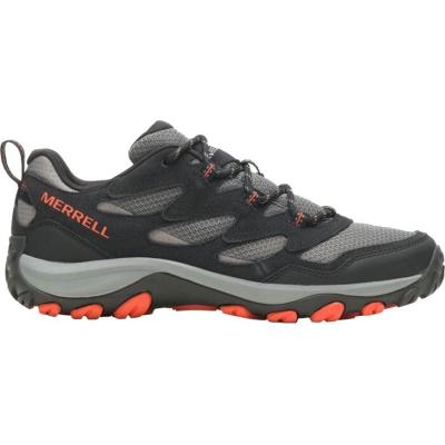 MERRELL高帮防水透气减震登山鞋男户外徒步鞋防滑耐磨皮革运动靴