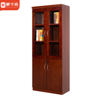 蒙卡森MONCASSEN油漆文件柜实木书柜档案柜二门可定制/台