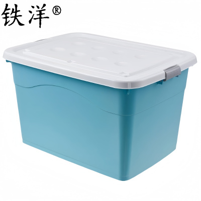 铁洋 滑轮加厚收纳箱 (55cm*40cm*32cm) 个