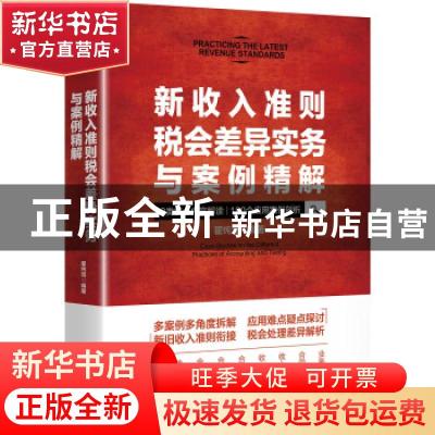 正版 新收入准则税会差异实务与案例精解 翟纯垲 中国市场出版社
