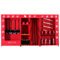 锦北工地柜工地全套消防器材放置柜消防应急柜 3.6米精简套餐