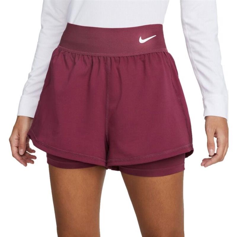 Nike /耐克女士运动潮流拼接连帽中长裤吸汗速干跑步健身短裤