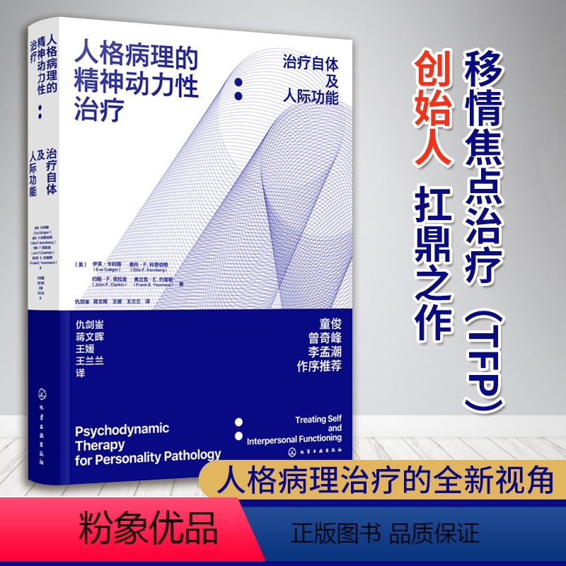 [正版]人格病理的精神动力性治疗 治疗自体及人际功能 伊芙·卡利格 移情焦点治疗当代理论临床实践心理精神动力人格障碍动