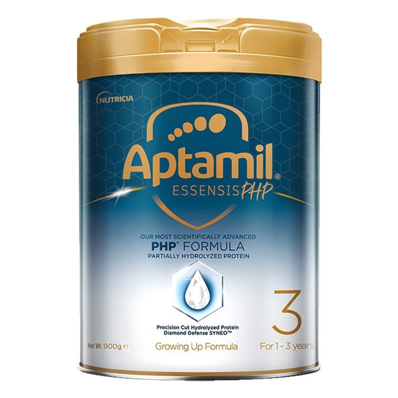 爱他美(aptamil)Essensis奇迹白罐幼儿配方奶粉三段(1-3周岁) 900g/罐进口婴幼儿三段配方奶粉