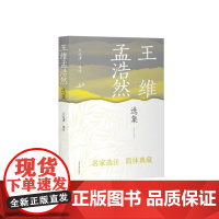 王维孟浩然选集 中国古典文学名家选集简体版王达津选注上海古籍出版社名家选注简体典藏中国古诗词正版图书籍