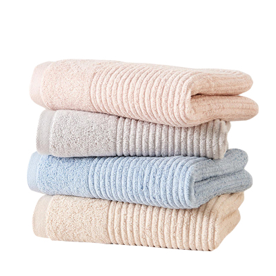 弗切尔珀榕素艺系列全棉毛巾单条装颜色随机