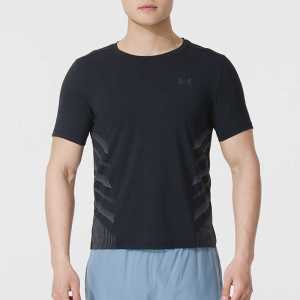 安德玛(Under Armour)UA男装新款运动T恤跑步健身训练短袖舒适透气时尚休闲上衣6009506-703 ZP