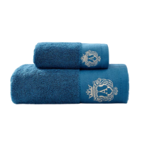 若叶之季 LR-MJ07 毛巾 75*35cm 宝石蓝(计价单位:条)