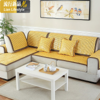 凉席沙发垫坐垫夏季麻将凉席竹坐垫沙发垫竹子凉席垫子防滑 三维工匠