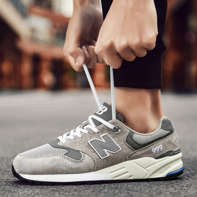 NB女子580男鞋运动跑步透气百搭潮鞋999-23元祖灰41