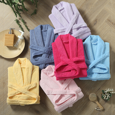 竹一百纯棉浴袍睡袍全棉情侣通用浴衣洗澡游泳浴袍