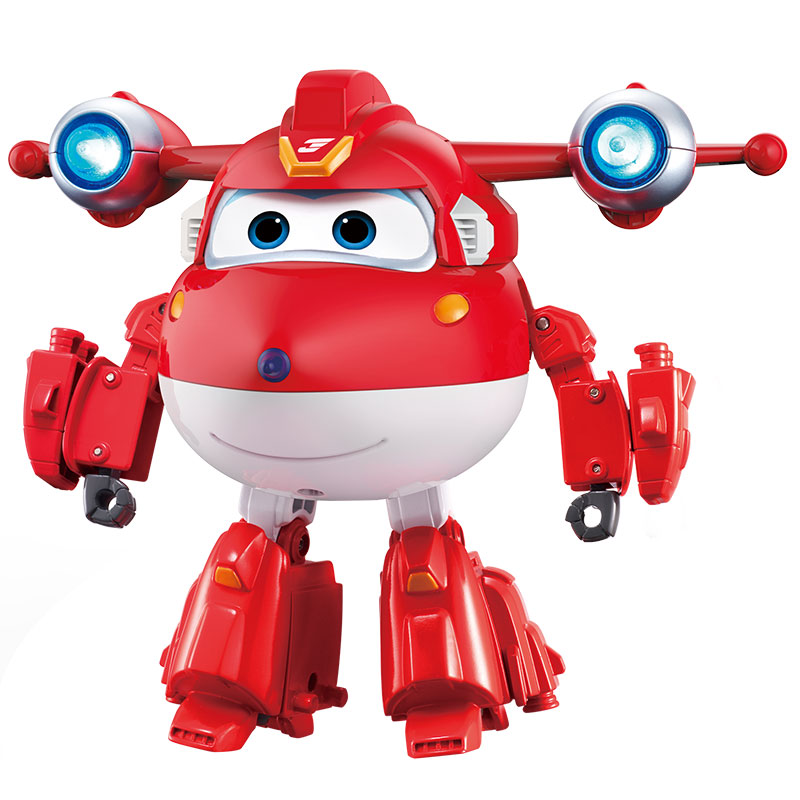 奥迪双钻 超级飞侠 乐迪小爱奥迪双钻超级装备声光变形机器人炫酷玩具