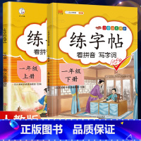 1年级》上册+下册 [正版]2023新版二年级下册同步练字帖三四五六年级一年级下册同步字帖人教版上册语文汉字生字本笔顺笔