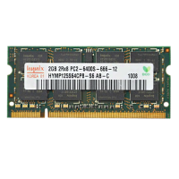 现代(HYUNDAI) 海力士 2G DDR2 800 笔记本内存条 PC2-6400