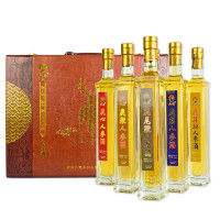 六宝酒礼盒养生鹿酒1560ml(260ml*6)共6瓶礼盒装鹿先生鹿鞭鹿心鹿筋鹿尾等鹿产品传统工艺配制 健康礼盒春节礼品